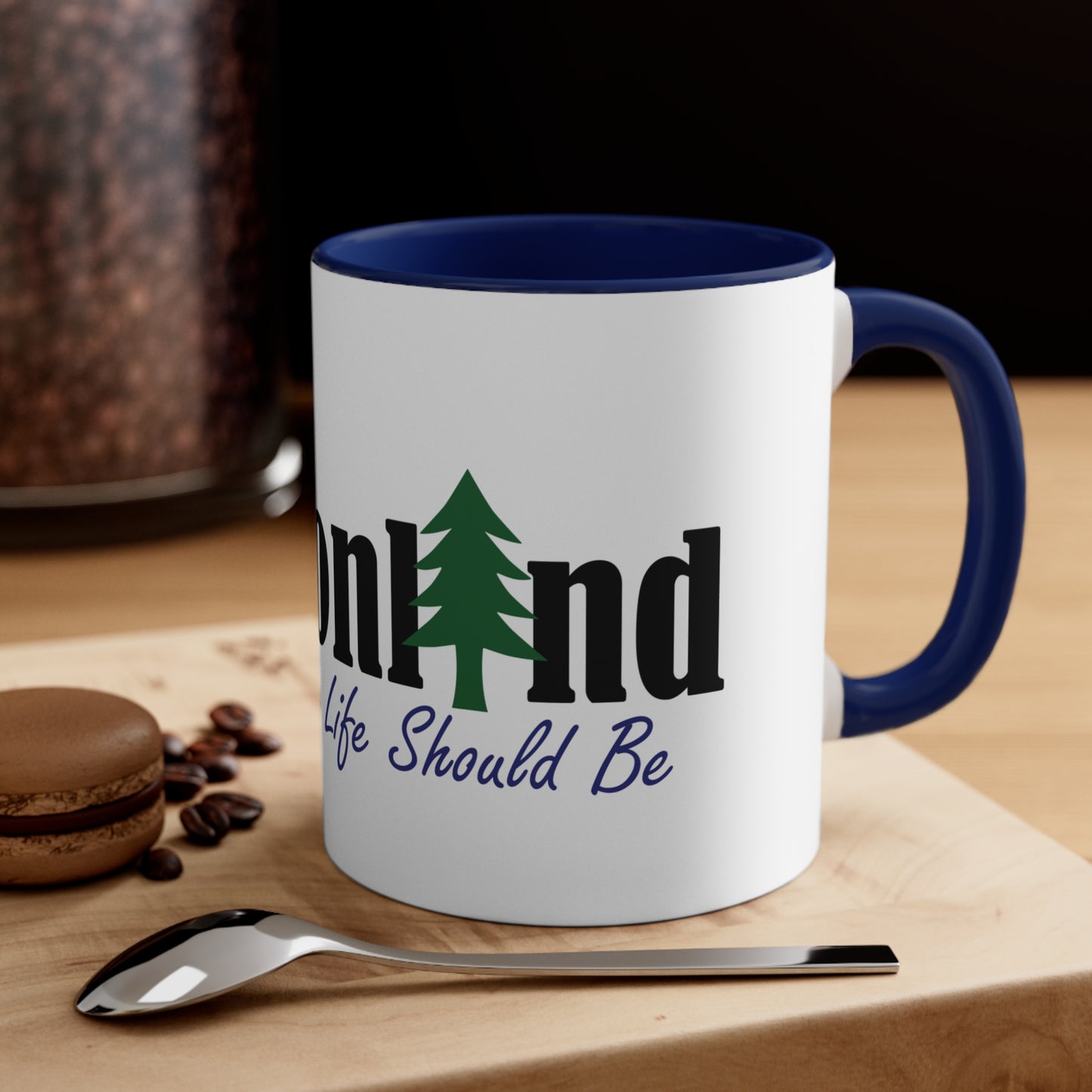 Vacationland Accent Mug, 11oz