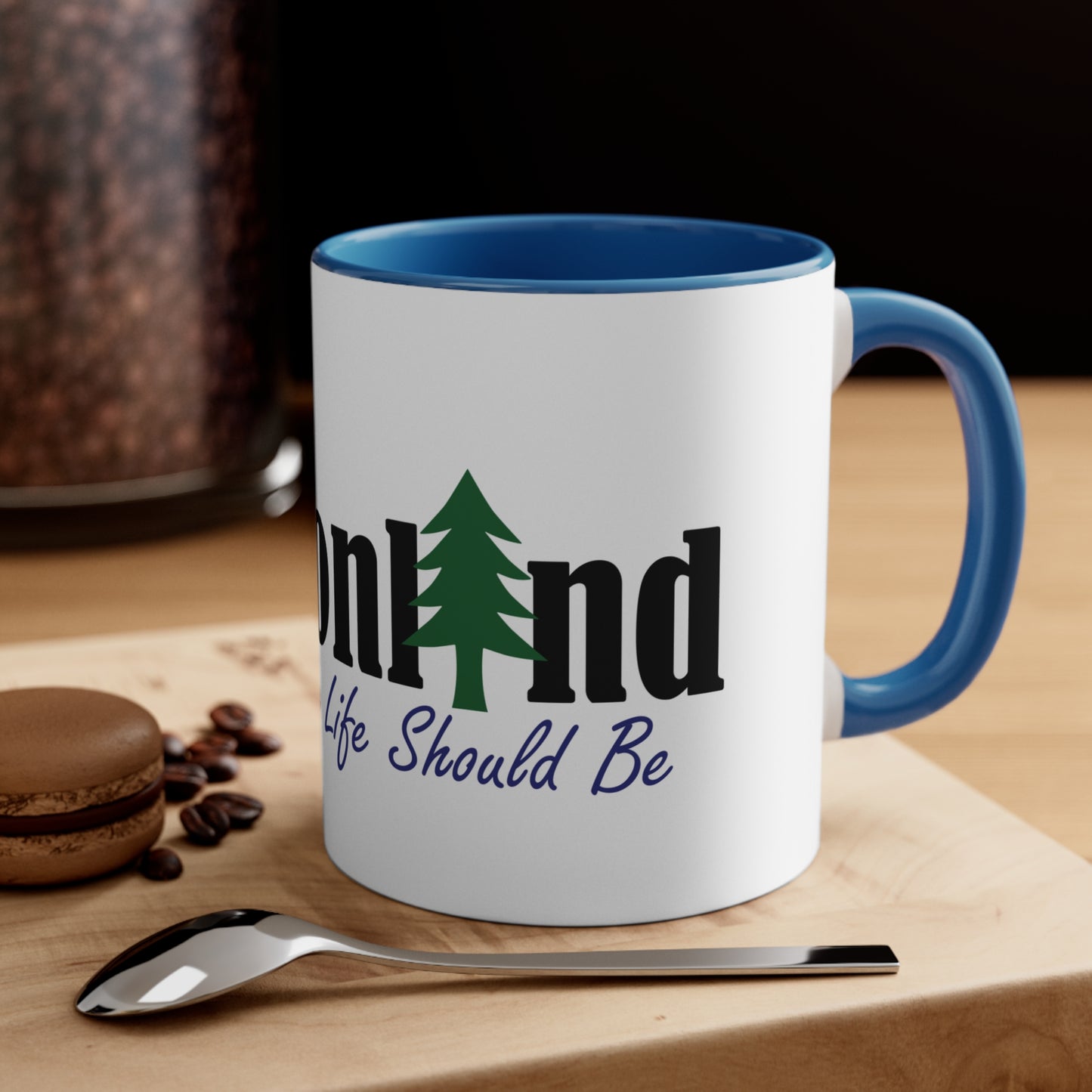 Vacationland Accent Mug, 11oz